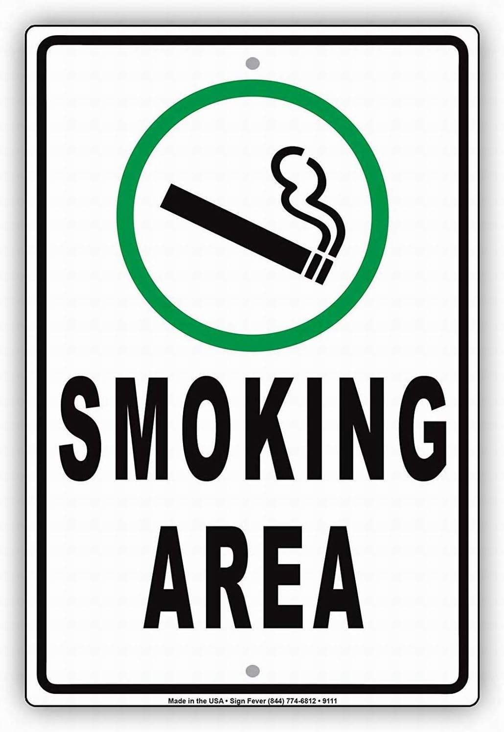 Vaping Store - Güvenlik Levhası 12x16 Sigara Vaping Bu