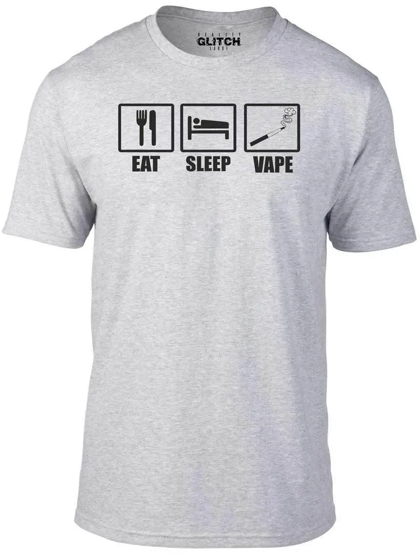 Vaping Area - Eat Sleep Vape Erkek Tişörtü -