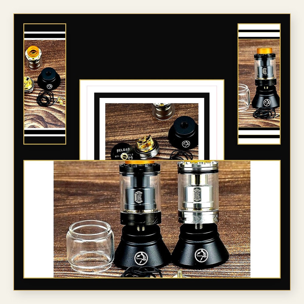 Accessories For Vaping - ReLoad RTA 24mm 3.5ml Üstten Doldurulabilir
