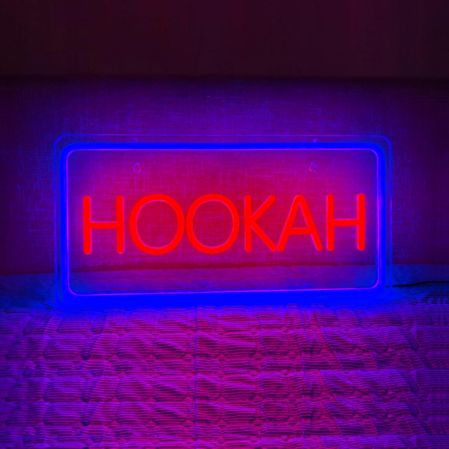 Vaping Store - Nargile Temalı Neon Tabela, USB ile