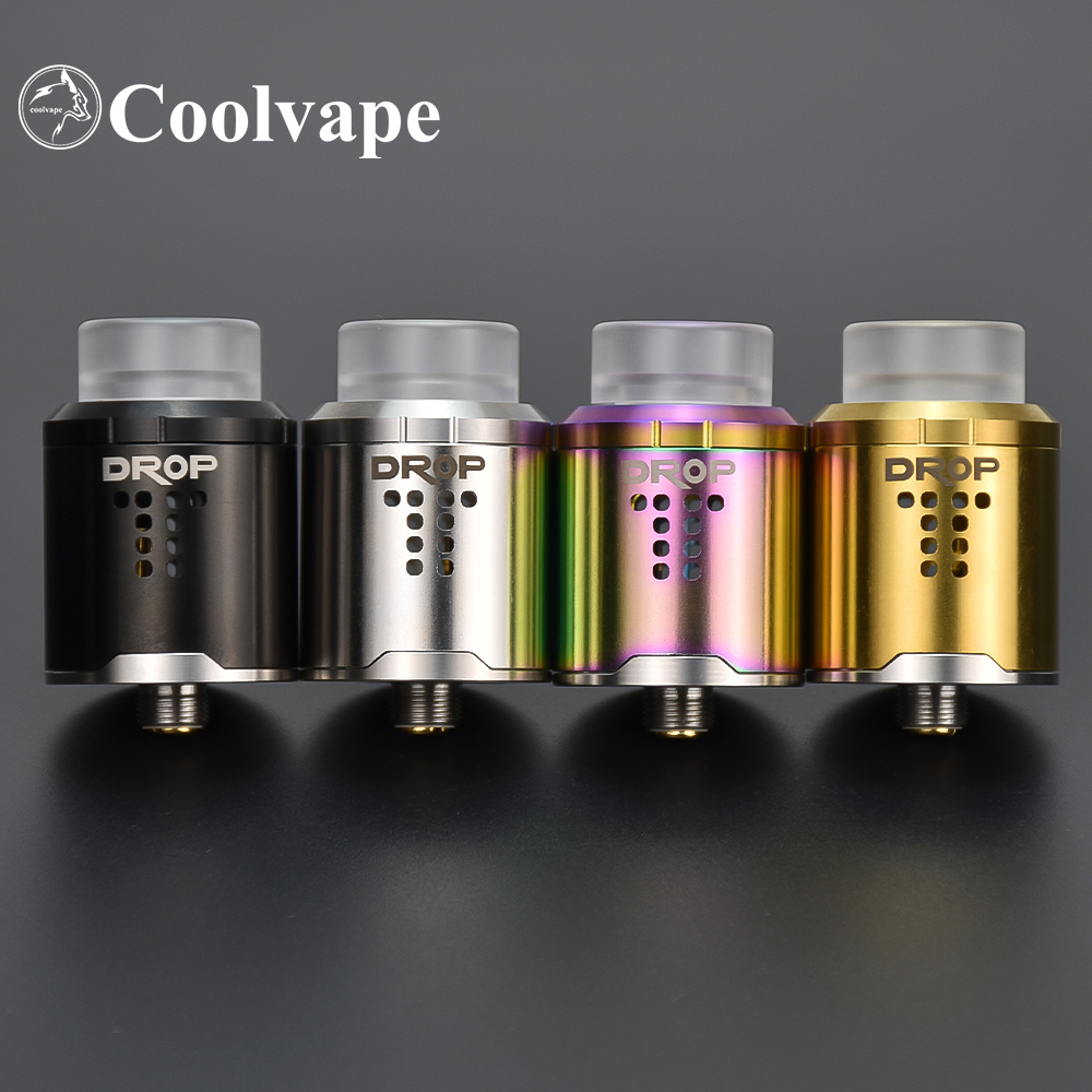Wolfcoolvape Drop RDA 24mm vap - Rda Atomizer Deck incelemesi ve fiyatı
