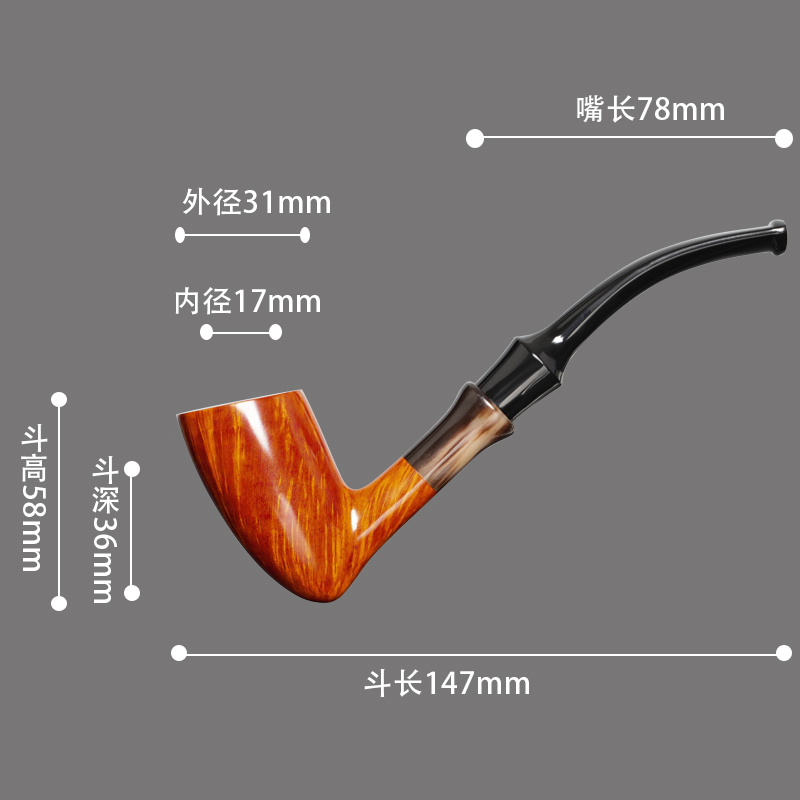 MUXIANG El Yapımı Briar Tütün  - Vape Ring incelemesi ve fiyatı