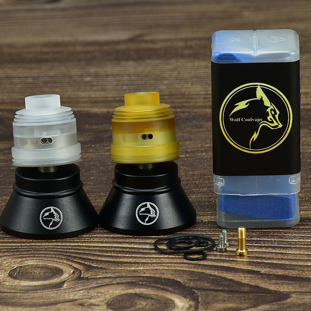 Wolfcoolvape Hussar V2 RDA Tan - Rda Atomizer Deck incelemesi ve fiyatı